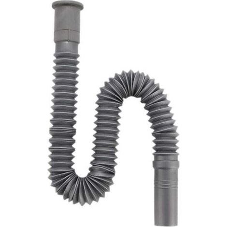 Tuyau Dévacuation Flexible et Extensible pour Évier de Cuisine et Lavabo Résistant Corrosion Installation Facile et Ajustable Compatible Machine Ver et Lave (1/5)