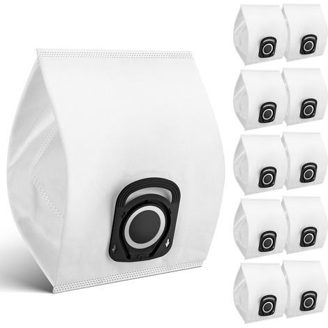 Lot de 10 sacs aspirateur compatibles Rowenta et Moulinex – Filtration 5 couches – Filtre HEPA 99,9% – Pour modèles Power XXL, Silence Force (1/5)