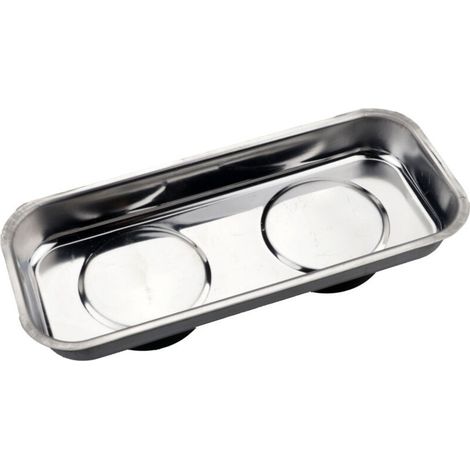 Magnetische Teileablage aus Edelstahl, Magnetische Ablage für Kfz-Teile, Kleinteile-Organizer, Aufbewahrungsschale, Werkzeughalter