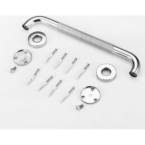 40 cm Haltegriff fürs Badezimmer, rutschfester WC-Haltegriff, Duschgriff aus Edelstahl mit Schrauben (1/5)