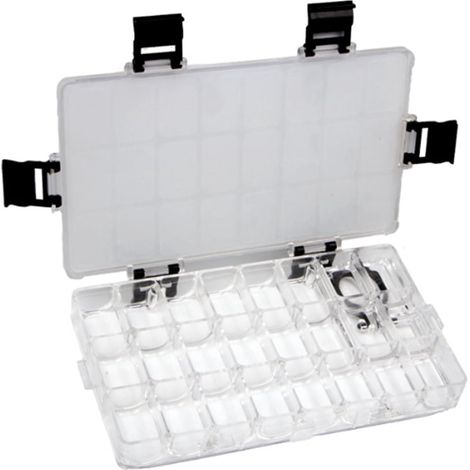 Boite Palette De Peinture - 24 Alveoles Etanche - Conservation Humide Pour Aquarelle Gouache Acrylique Huile - 1 Piece (1/5)