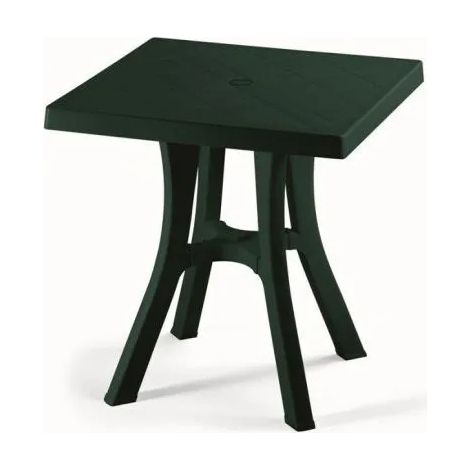 Tavolo quadrato 80x80 altezza 72 cm plp componibile verde nilo - ipae-progarden