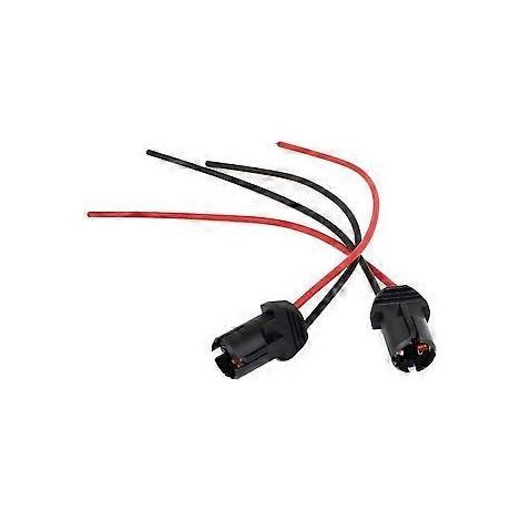2 douilles T10 W5W 168 194 pour ampoule de voiture, douille pour feu de position, connecteur pour feu de stationnement (1/2)
