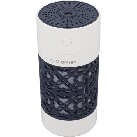 Auto-Luftbefeuchter mit Ultraschall, großem Sprühvolumen und geräuschlosem USB-Anschluss, Mini-Diffusor (250 ml) für Auto, Büro, Schlafzimmer, Dunkelblau (1/5)