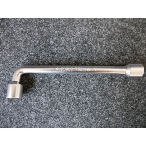 Clé à pipe 12 pans 14mm acier chromé non-isolée GS141-14 (1/2)