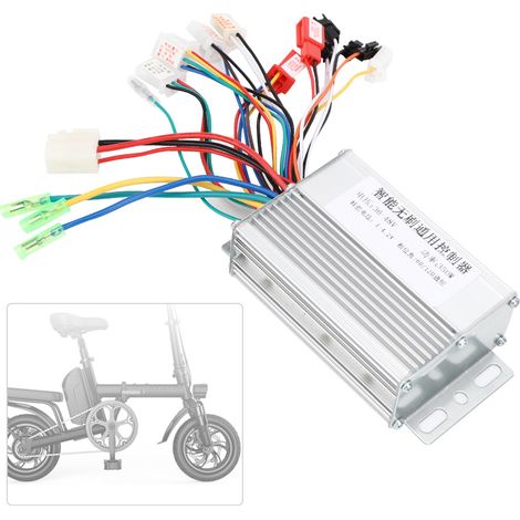 Contrôleur Moteur BLDC 36V 48V 350W Étanche Aluminium pour Vélo Électrique (1/5)