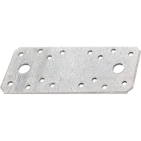 GAH-Alberts 339050 Lastrina di Giunzione Piana, Acciaio, 135 x 55 mm, 15 pz