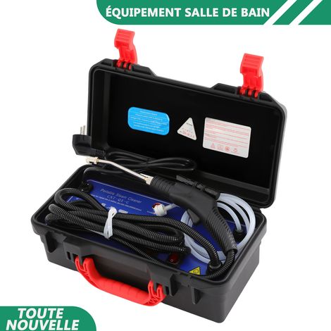 WAOBDLA Machine de nettoyage à vapeur 3000W 3-3.5Bar avec tuyau d'eau froide chaude et tige étendue (1/5)