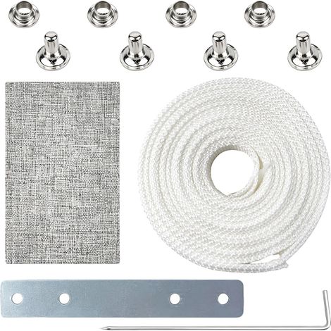 Kit de réparation pour stores enrouleurs 20-23 mm Accessoire pratique pour la réparation des sangles de volet roulant endommagées (1/5)