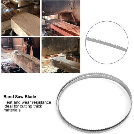 Lame de scie à ruban. 1400 pièces de scie à ruban pliables 6T pour la découpe à la machine pour le travail du bois (1/3)