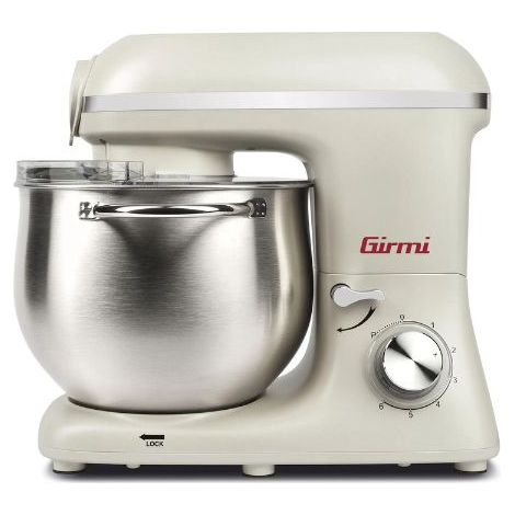 Sconosciuta Impastatrice Planetaria Professionale IM50 Capacità 8L Potenza 2200W 6 Velocità Colore Panna (1/5)