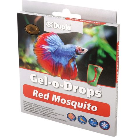 Dupla Zierfischfutter Gel-o-Drops Red Mosquito - 12x 2 g (1/2)