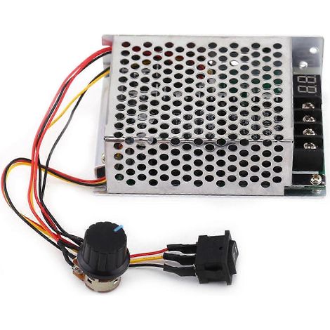 Contrôleur de vitesse pour moteur CC 10V-55V 40A, inverseur avec affichage numérique et fonction intelligente. (1/5)