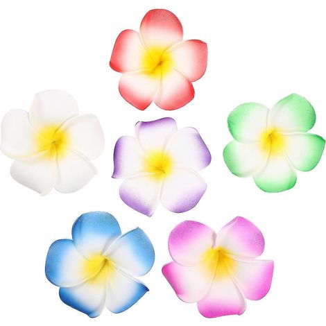 Lot de 12 pinces à fleurs amusantes en forme de H, accessoires pour femmes et filles à la plage (1/3)