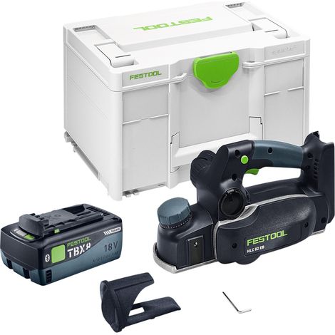 Festool HLC 82 EB-Basic Rabot sans fil 18 V 82 mm Brushless + 1x batterie 8,0 Ah + Systainer - sans chargeur (1/5)
