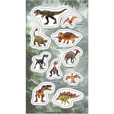 Autocollants Dinosaures 2.0