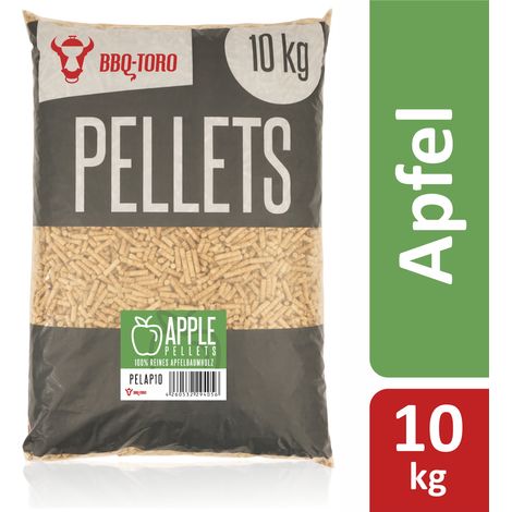 BBQ-Toro 10 kg Pellet di mele da 100% legno di melo Pellet di mele