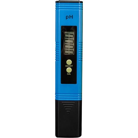 pH-Messgerät, solider pH-Tester, für Hauswasser und Gartenboden (blau) (1/4)
