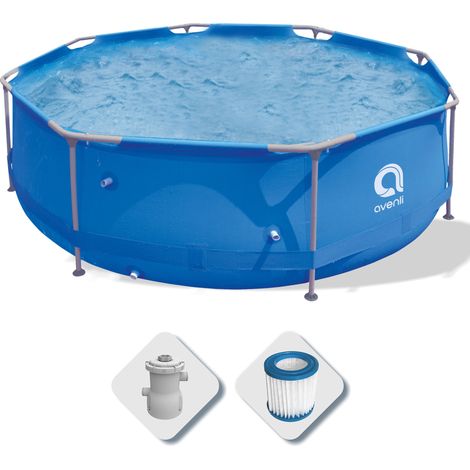 Piscina Sirocco Blue 300 x 76 cm con inserto filtro. (1/5)
