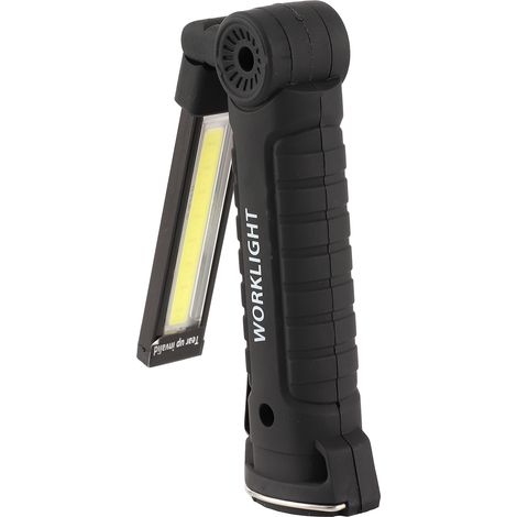 Arbeitsleuchte COB-LED, weiße Lampe, wiederaufladbar, Wartungs-, Inspektions- und Notfall-Taschenlampe S (1/5)