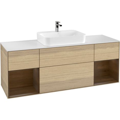 Villeroy & Boch F451GNPC Meuble sous-lavabo Finion F45 (1/2)