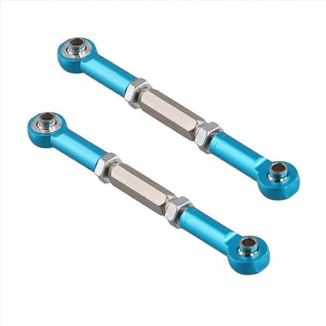 2 pièces de biellettes de direction réglables en métal pour servo, 2 (1/5)