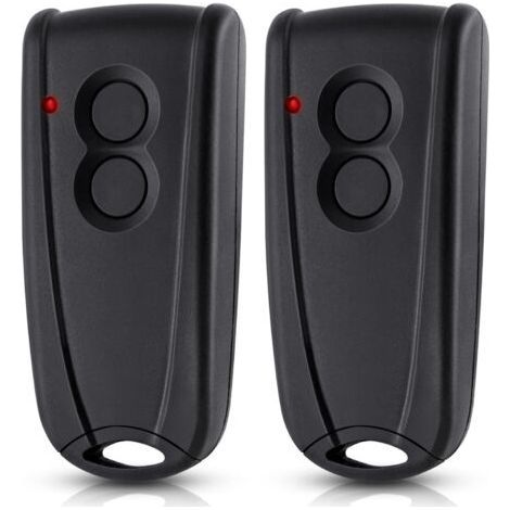 Télécommande Portail Garage pour EcoStar RSC2-433 RSE2-433 RSZ1-433, Compatible avec Hormann Ecostar Liftronic/TUBAUTO EuroPro 500/700/800 Portronic D2500/D5000/S4000, 2 Pièces (1/5)