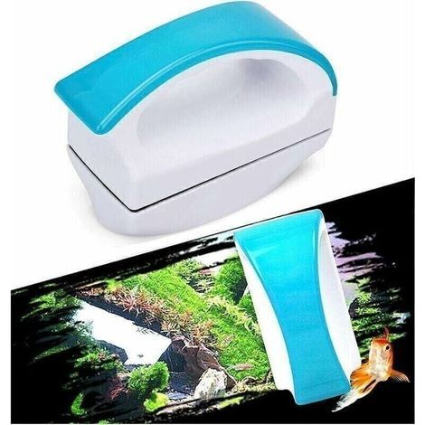 Aimant de Nettoyage pour Aquarium Sera Nettoie Vitre Aquarium, Nettoyeurs d'algues pour Aquarium Aimant pour Aquarium , Eponge Aquarium Nettoyage Brosse Magnétique Aquarium pour Bocal Poisson (1/5)
