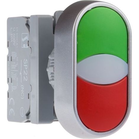 Interruptor Spamel sp22-2kl-20z/c IP65 retorno automático