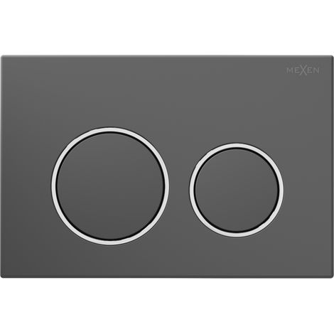 Mexen Fenix 07 XS pulsante di risciacquo, grigio canna di fucile - 600766 (1/5)