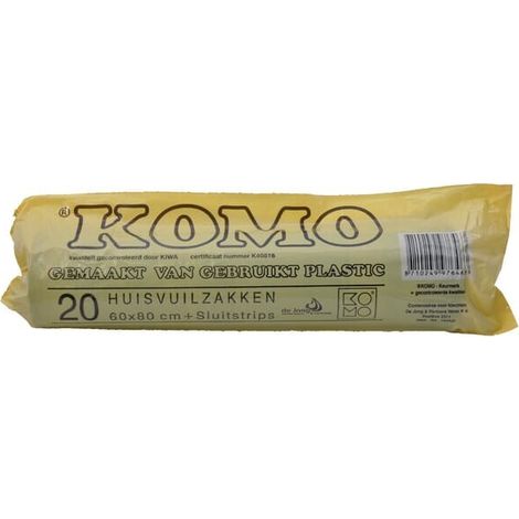 Bolsa basura Komo 60x80cm 20 uds. TOWLERS PM2018 (1/3)