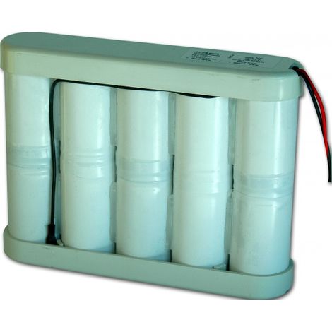 SAFT 12V 4Ah 10 VR4D flangia batteria NiCd