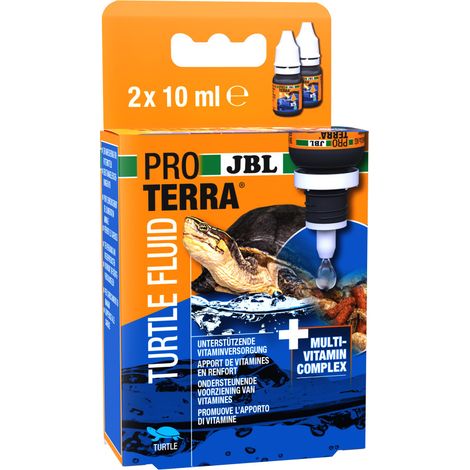 JBL Vitamine für Schildkröten Proterra Turtle Fluid 2 x 10 ml