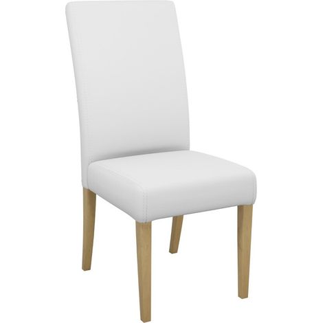 Silla Sparks 184, Roble Sonoma, 105x45x42cm, Cuero ecológico, De madera, Madera