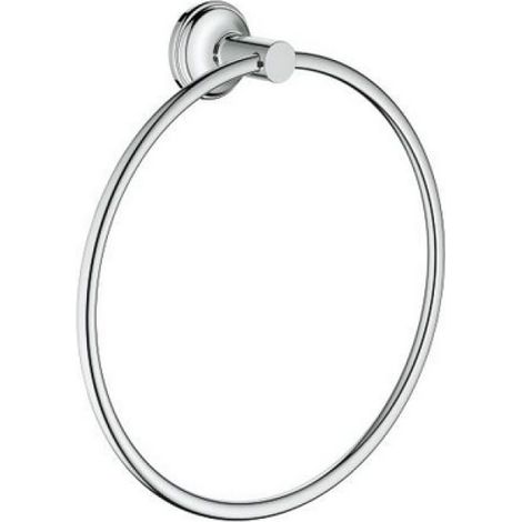 PORTA SALVIETTE AD ANELLO ESSENTIALS AUTHENTIC Cromo