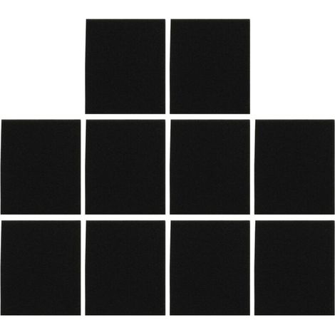Lot de 10 filtres en mousse pour aspirateurs FC8140, FC8142, FC8148, FC8071, FC8141, FC8143, FC8144, FC8146 et FC8147 - AquaForge (1/5)