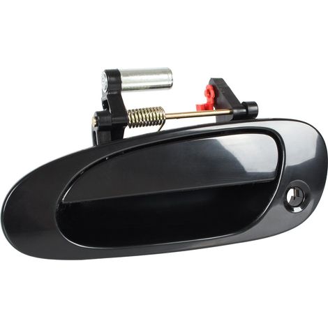 Manija de puerta exterior Honda Civic VII H/B 01-06 CON ORIFICIO NEGRO BRILLANTE delantera izquierda
