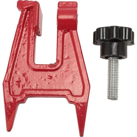 BelleRise - Étau portatif d'affûtage – Guide de barre 12,5 cm – Ultra-léger aluminium – Pour tronçonneuse, bricolage bois (1/4)