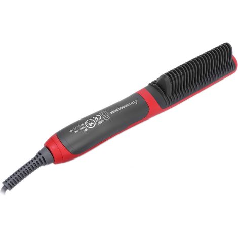 Brosse lissante à chauffage rapide, température réglable, peigne lissant portable 220 V