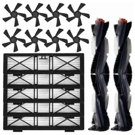 Accessoires de remplacement pour Neato Botvac D Series D75 D80 D85 et Connected Series D3 D4 D5 D6 D7, y compris la brosse principale, la brosse latérale et le filtre Ultra Performance (1/5)