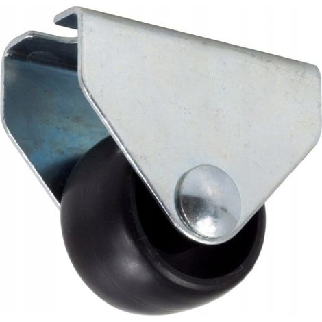 Rullo per mobili DoMino con piastra 25 mm 10 kg (1/2)