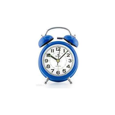 Reloj despertador de cuarzo Q877B azul marino Pacífico