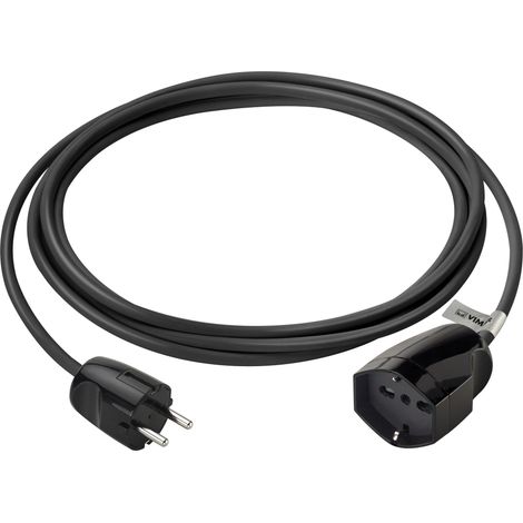 VIMAR - 0P32400 Prolunga 3m 3G1 DE universale nero