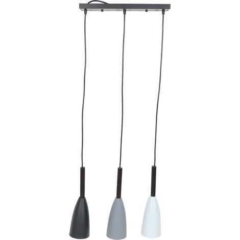 Paralume a sospensione a tre teste – decorativo – per bar/soggiorno – lampadario