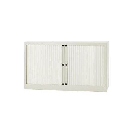 BISLEY Armadio a serranda Euro larghezza 1200 mm 1 ripiano (1/3)