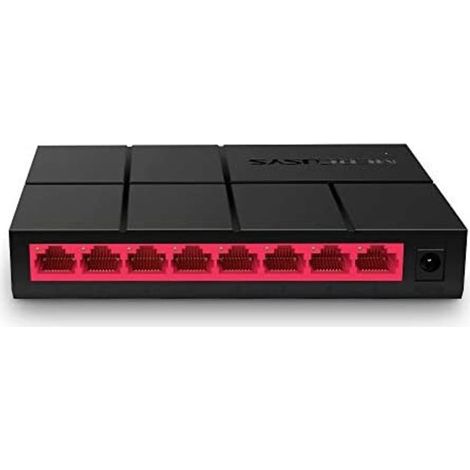 Mercusys MS108G commutateur réseau Non-géré Gigabit Ethernet (10/100/1000) Noir (1/5)