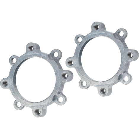 2 Pièces Disque de Frein Fileté en Alliage d'Aluminium avec Rondelle à Trous Fraisés 3517‑0032‑0080 (1/5)