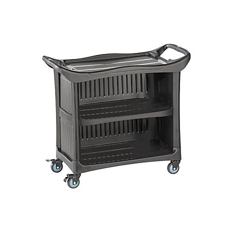 kaiserkraft Carrello di servizio con 3 ripiani con (1/4)