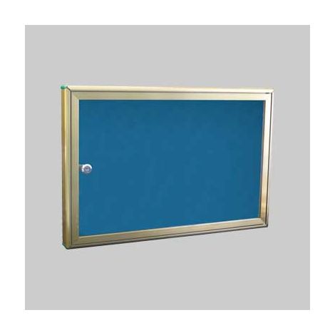 Bacheca porta avvisi ideal star in alluminio cm 55x37x5 (per 2 fogli a4 o 1 foglio a3)