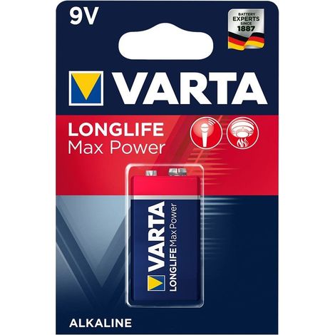 9V Batería de un solo uso Alcalino